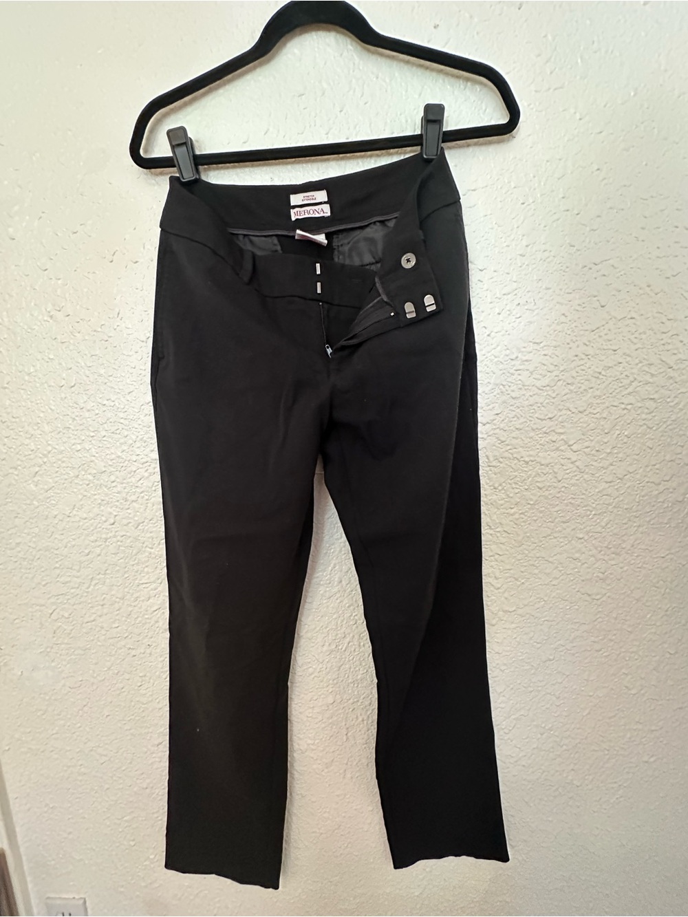 Merona Black Women's Straight Leg Pants